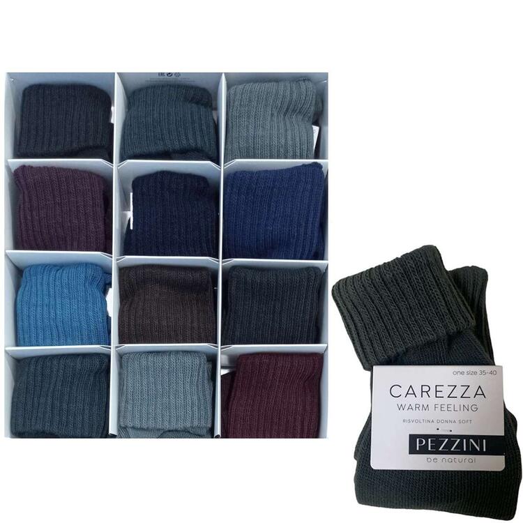 Pezzini morbidone calzino lana assortiti