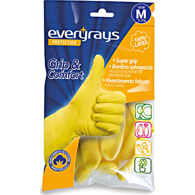 Rais guanti gomma misura m