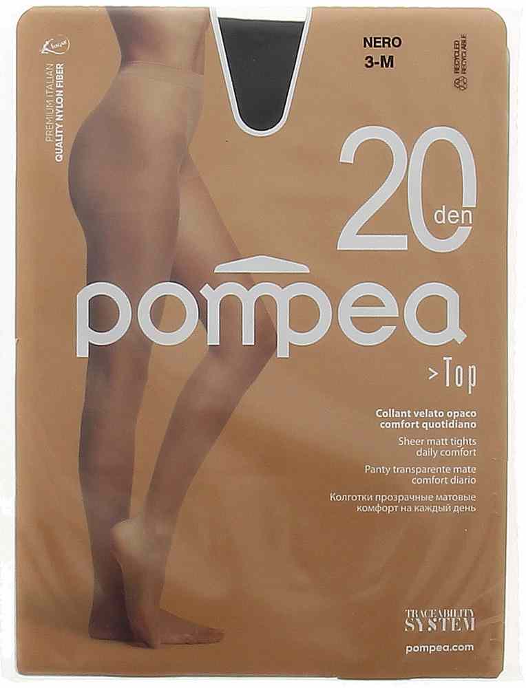 POMPEA TOP 20DEN NERO TG.3 M POMPEA TOP 20DEN NERO TG.3 M