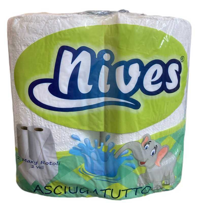 Nives carta casa 2 rotoli 2 veli