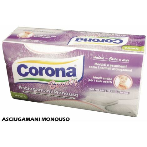 CORONA ASCIUGAMANI BEAUTY CM.34X68 PZ.50