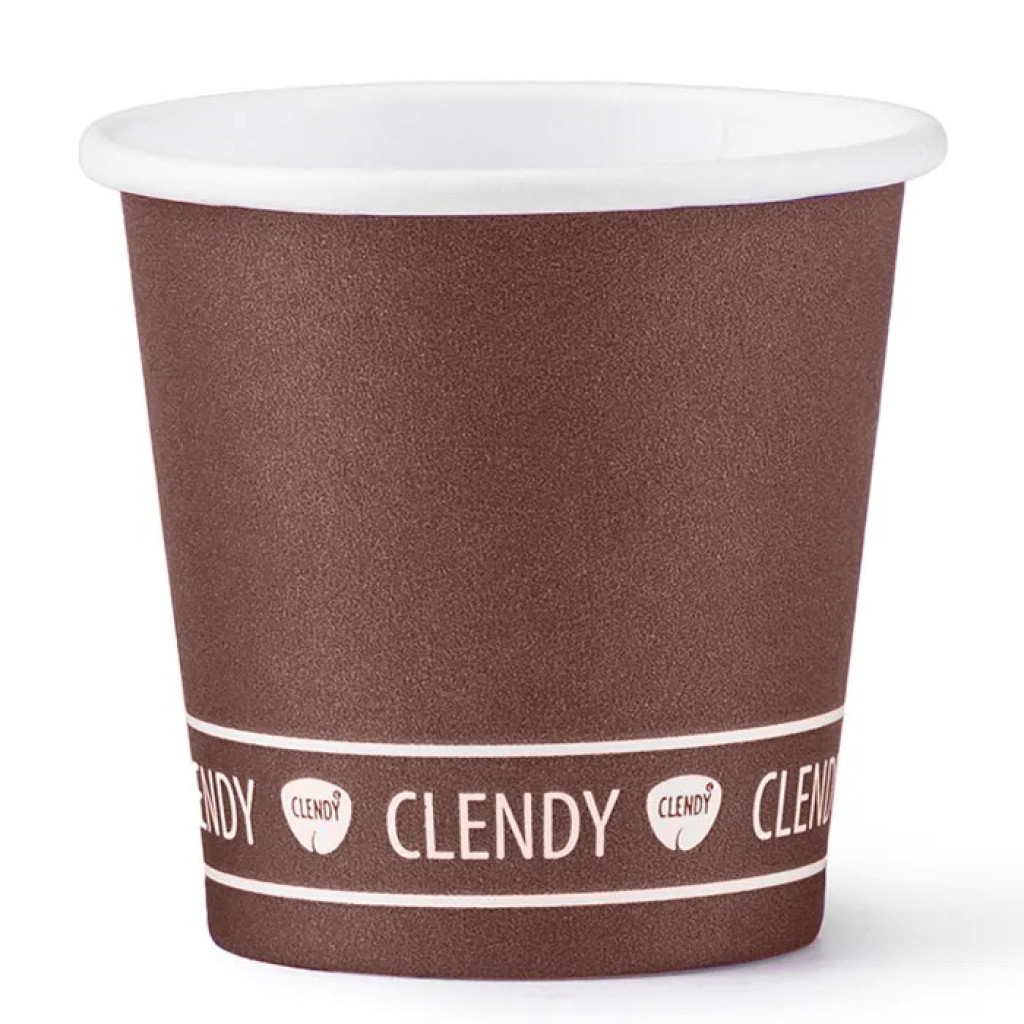 CLENDY BICCHIERI CAFFE`CARTA MARRONE CC.75 PZ.50 CLENDY BICCHIERI CAFFE`CARTA MARRONE CC.75 PZ.50