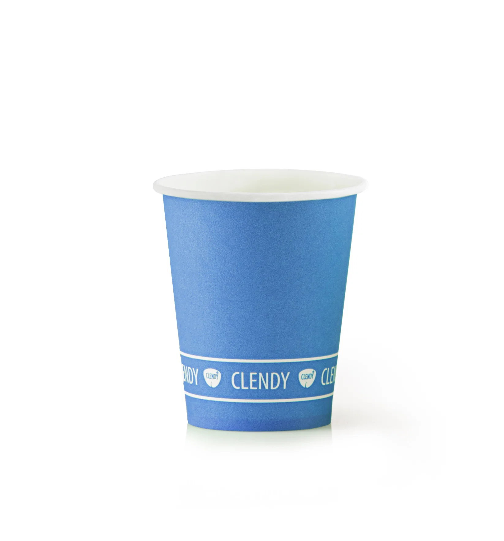 Clendy bicchiere carta acqua blu ml.200 pz.50
