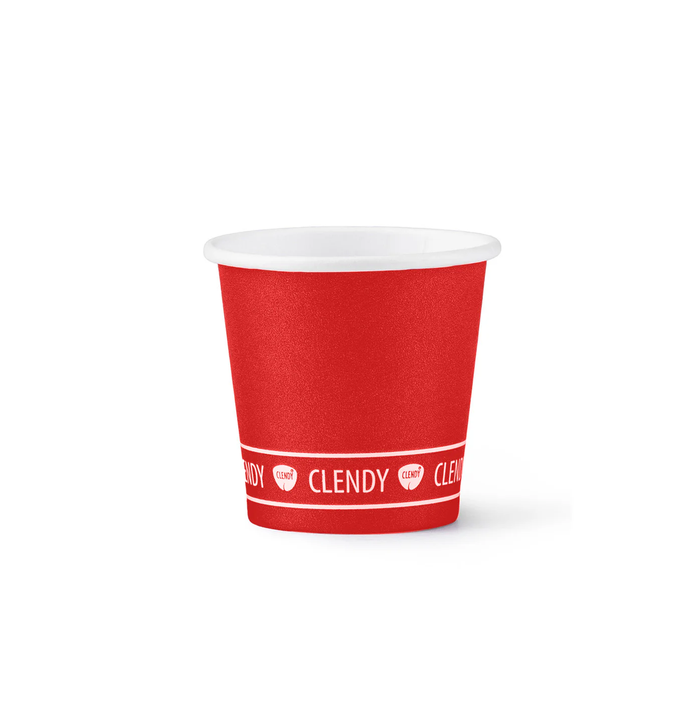Clendy bicchieri carta cc.75 rossi pz.50
