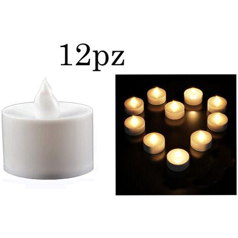 TEA LIGHT BIANCA PZ.10