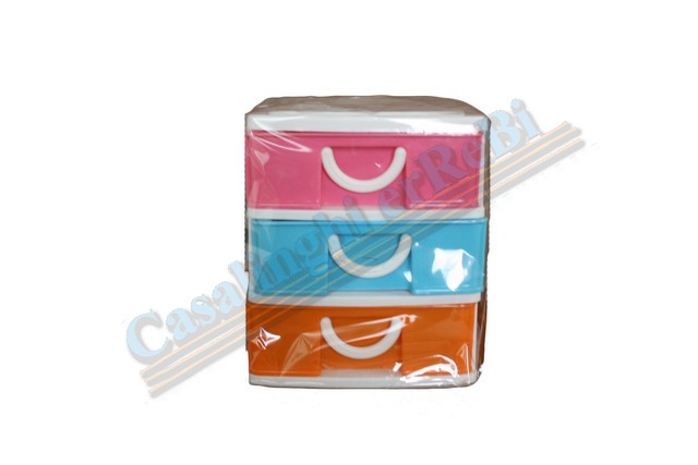 CASSETTIERA 3 CASSETTI CM.12X19XH15 CASSETTIERA 3 CASSETTI CM.12X19XH15