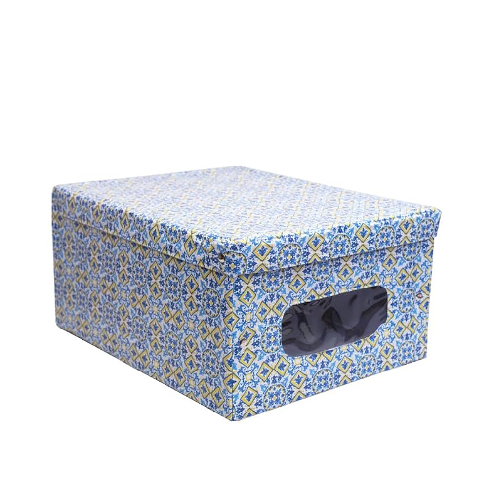 SCATOLA CAMBIO STAGIONE PVC CM.50X40X25H FANTASIA