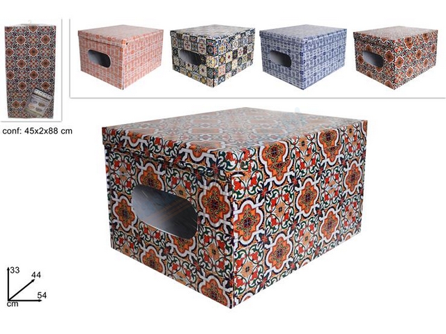 SCATOLA SALVASPAZIO PVC CM.54X44 H.33 SCATOLA SALVASPAZIO PVC CM.54X44 H.33