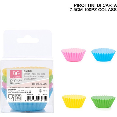 DC CASA PIROTTINI D.7.5 PZ.100 ART.0148665 DC CASA PIROTTINI D.7.5 PZ.100 ART.0148665
