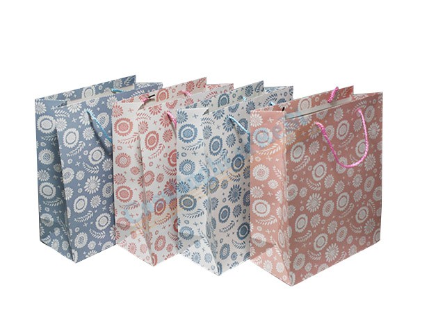 Busta regalo bicolore cm.32x26x12