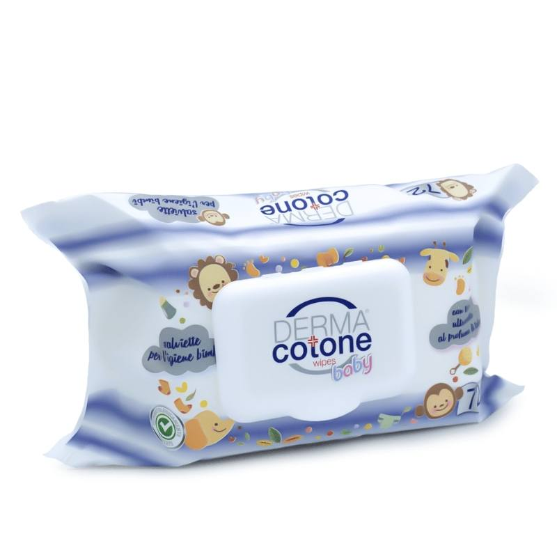 DERMA COTONE SALVIETTINE BABY TALCO PZ.72 DERMA COTONE SALVIETTINE BABY TALCO PZ.72