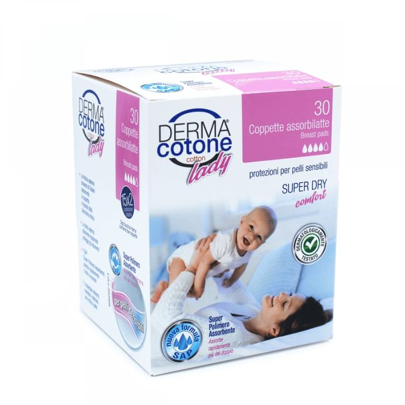 DERMA COTONE COPPETTE ASSORBILATTE PZ.30 DERMA COTONE COPPETTE ASSORBILATTE PZ.30