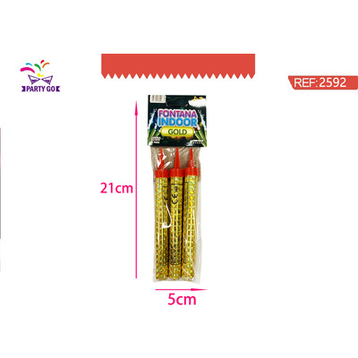 PARTY GO CANDELA FONTANA GOLD CM.12 PARTY GO CANDELA FONTANA GOLD CM.12