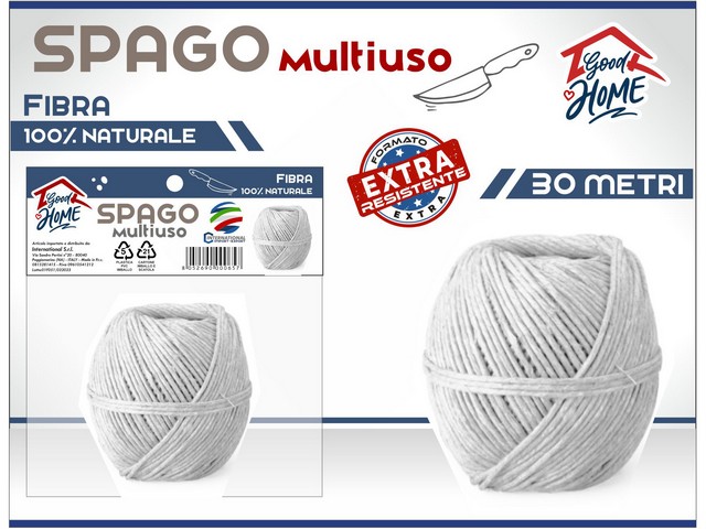 Spago bianco mt.30