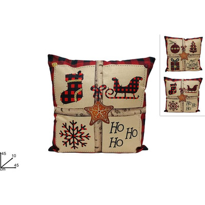 CUSCINO DECORI NATALIZI CM.45X45 CUSCINO DECORI NATALIZI CM.45X45