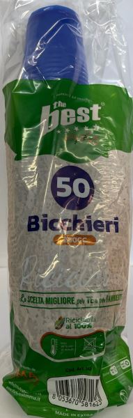 THE BEST BICCHIERI BLU PZ.50