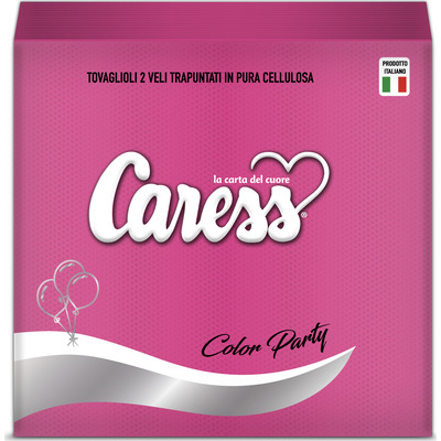 Caress tovagl.fucsia 2v pz.25 cm.33x33