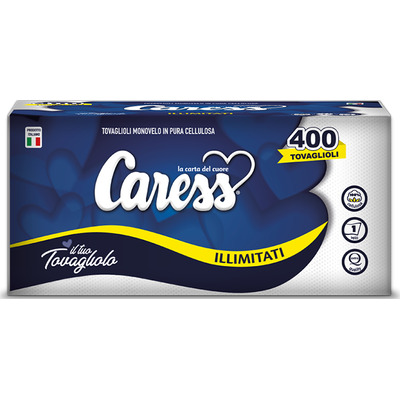 Caress illimitati tovagl.1 velo pz.400