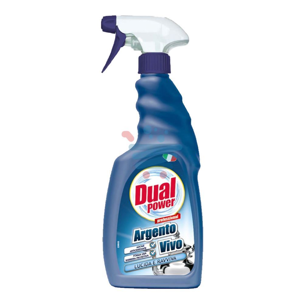 Dual power argento vivo spray ml.500