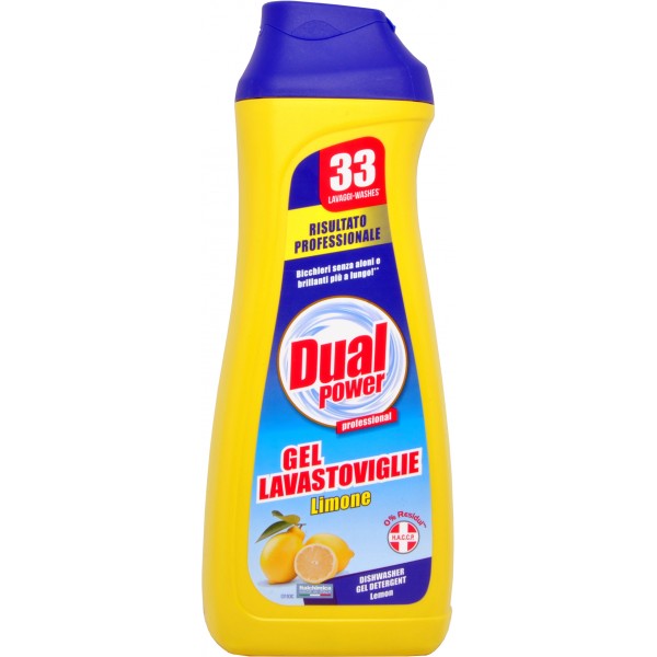 DUAL POWER GEL LAVASTOVIGLIE LIMONE ML.660 DUAL POWER GEL LAVASTOVIGLIE LIMONE ML.660