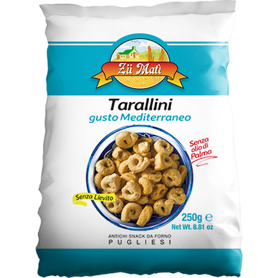 Zii mati tarallini mediterraneo gr.250