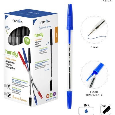 PRYMA PENNA SFERA HANDY BLU ART.208955