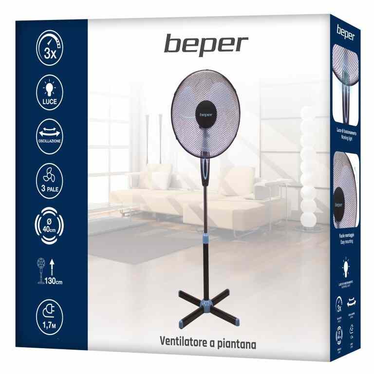 BEPER VENTILATORE 3 PALE C/PIANTANA BEPER VENTILATORE 3 PALE C/PIANTANA