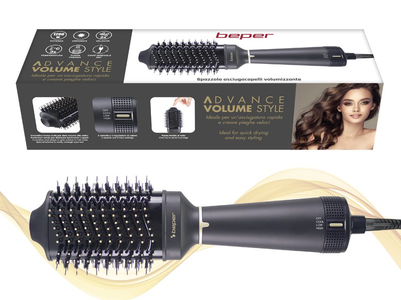 Beper spazzola asciugacapelli volumizzante