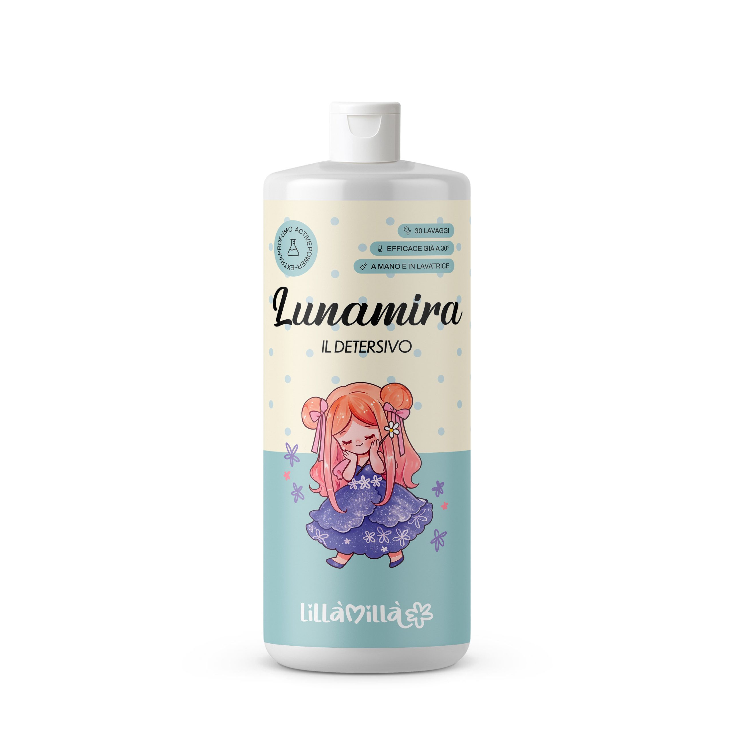 Detersivo lavatrice lunamira ml.1000