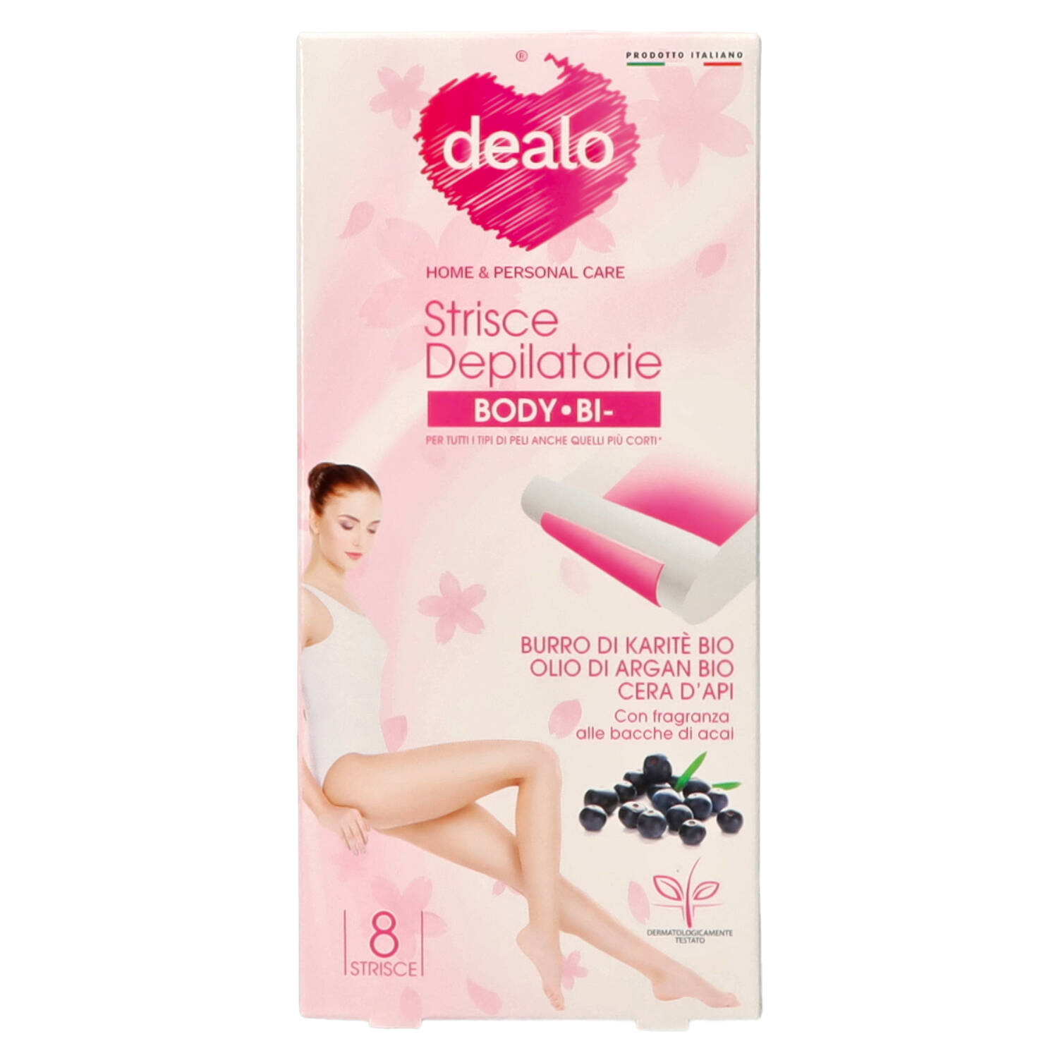 Dealo strisce corpo senza parabeni 8 pezzi
