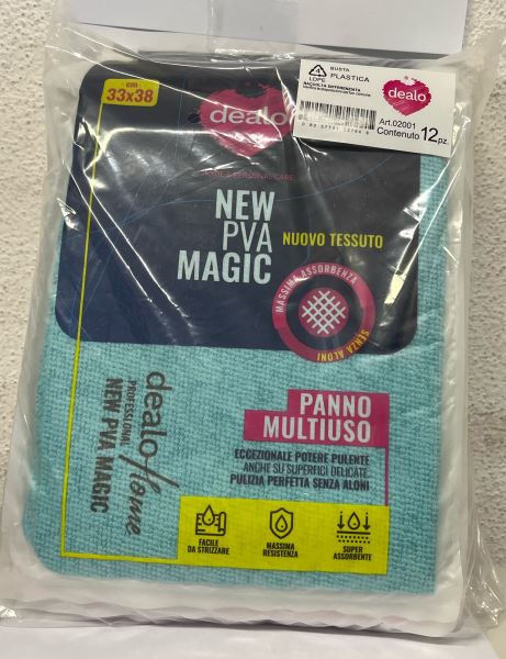 DEALO PANNO MAGIC PVA CM.33X38 DEALO PANNO MAGIC PVA CM.33X38