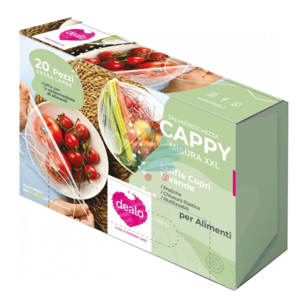 DEALO CUFFIA ALIMENTI CAPPY CM.15-48 PZ.20 DEALO CUFFIA ALIMENTI CAPPY CM.15-48 PZ.20