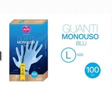 Dealo guanti nitrile blu large pz.100