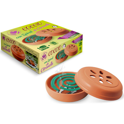 SETABLU COCCIO TERRACOTTA + 10 SPIRALI CIT. SETABLU COCCIO TERRACOTTA + 10 SPIRALI CIT.
