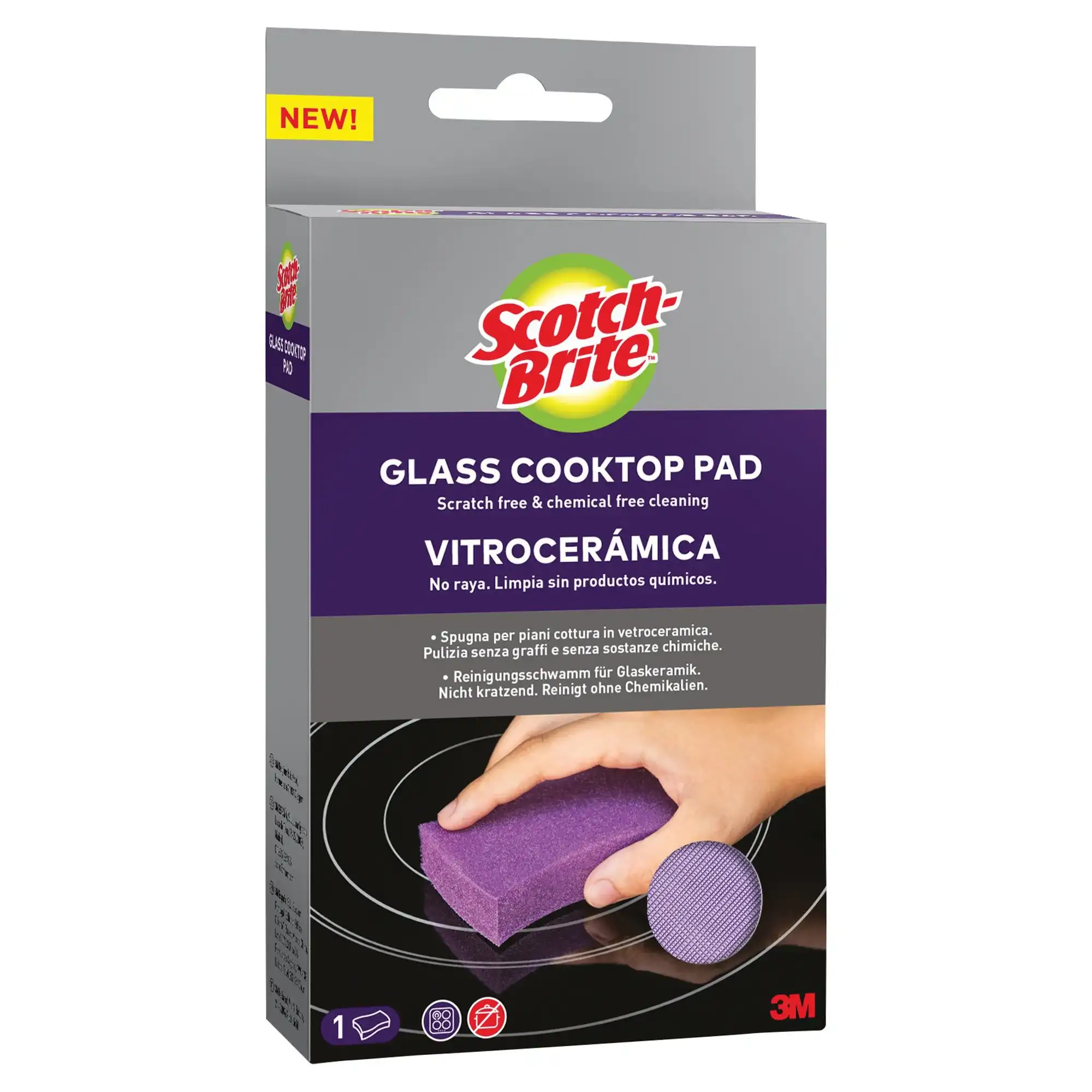 SCOTCH-BRITE SPUGNA VETROCERAMICA SCOTCH-BRITE SPUGNA VETROCERAMICA