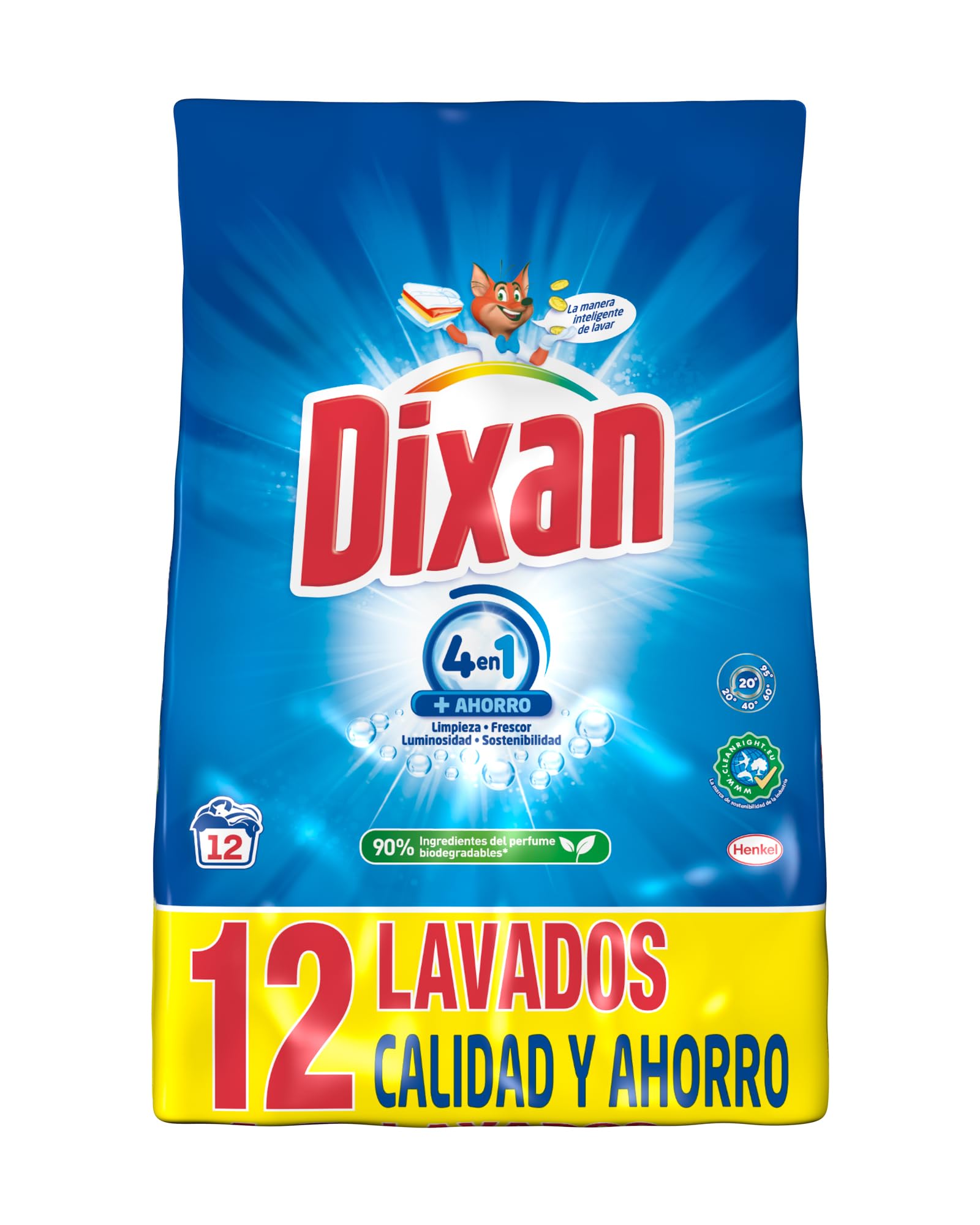 Dixan detersivo bucato total 12 misurini