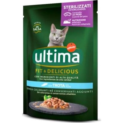 Ultima cat fit&delicious trota gr.85