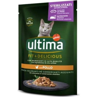 ULTIMA CAT FIT E DELICIOUS POLLO GR.85 ULTIMA CAT FIT E DELICIOUS POLLO GR.85