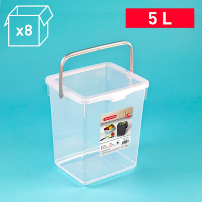 PLASTIC F.ECOBOX TRASPARENTE LT.5 PLASTIC F.ECOBOX TRASPARENTE LT.5