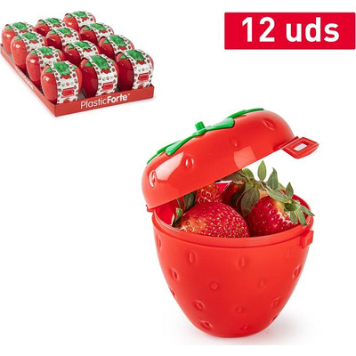 PLASTIC FORTE RECIPIENTE CONSERVA FRAGOLE PLASTIC FORTE RECIPIENTE CONSERVA FRAGOLE
