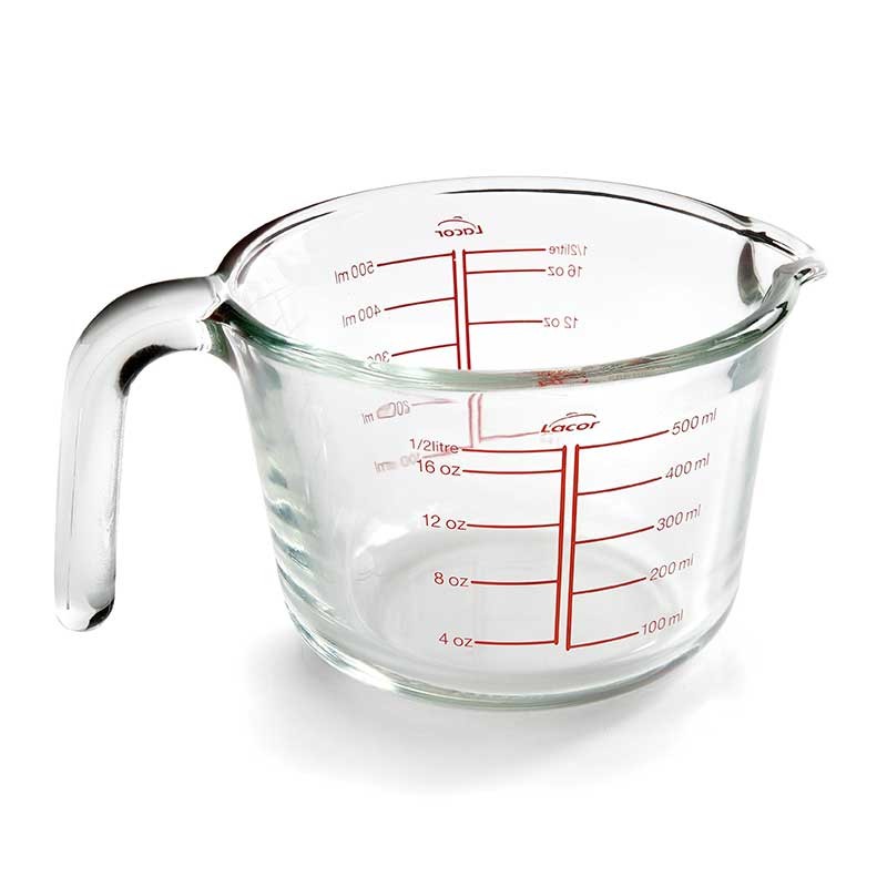 Brocca vetro graduata ml.350