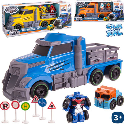 JUINSA CAMION TRASFORM. + 2 ROBOT ART.700037 JUINSA CAMION TRASFORM. + 2 ROBOT ART.700037
