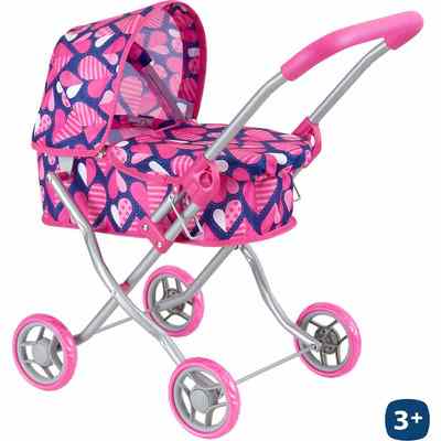 JUINSA PASSEGGINO CON TENDA CUORI ART.701391