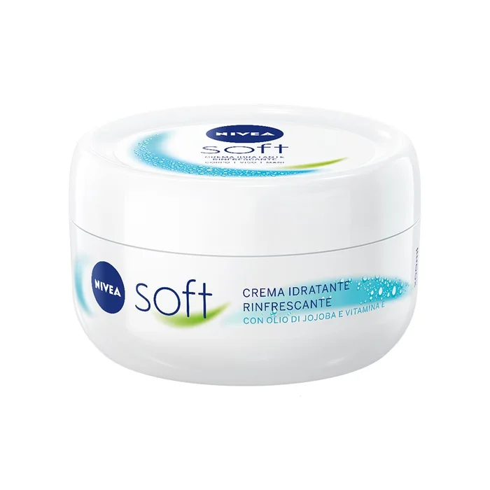 Nivea crema soft corpo viso mani idratante ml.200