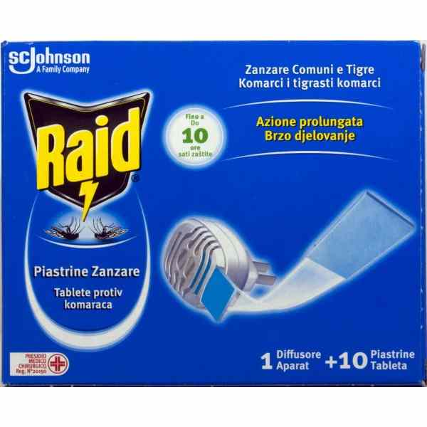 RAID PIASTRINE BASE + 10 RICARICHE RAID PIASTRINE BASE + 10 RICARICHE
