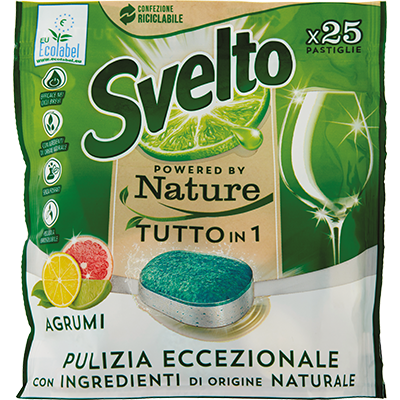 SVELTO TABS LAVASTOVIGLIE AGRUMI PZ.25