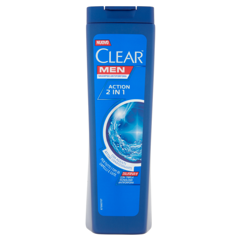 CLEAR SHAMPOO ACTION 2IN1 ML.225 CLEAR SHAMPOO ACTION 2IN1 ML.225