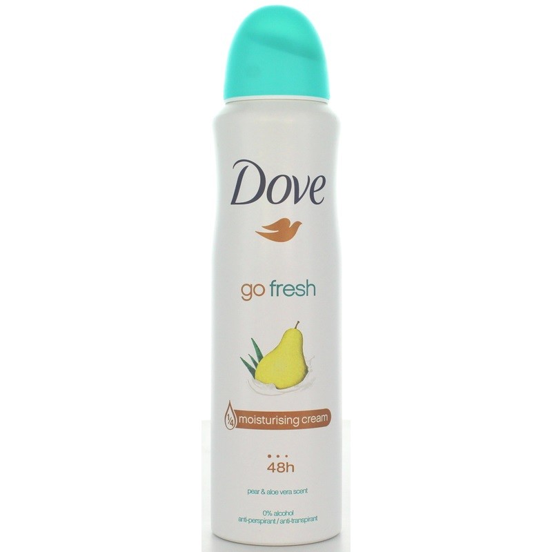 DOVE SPRAY ADVANCED 72H PERA ALOE ML.150