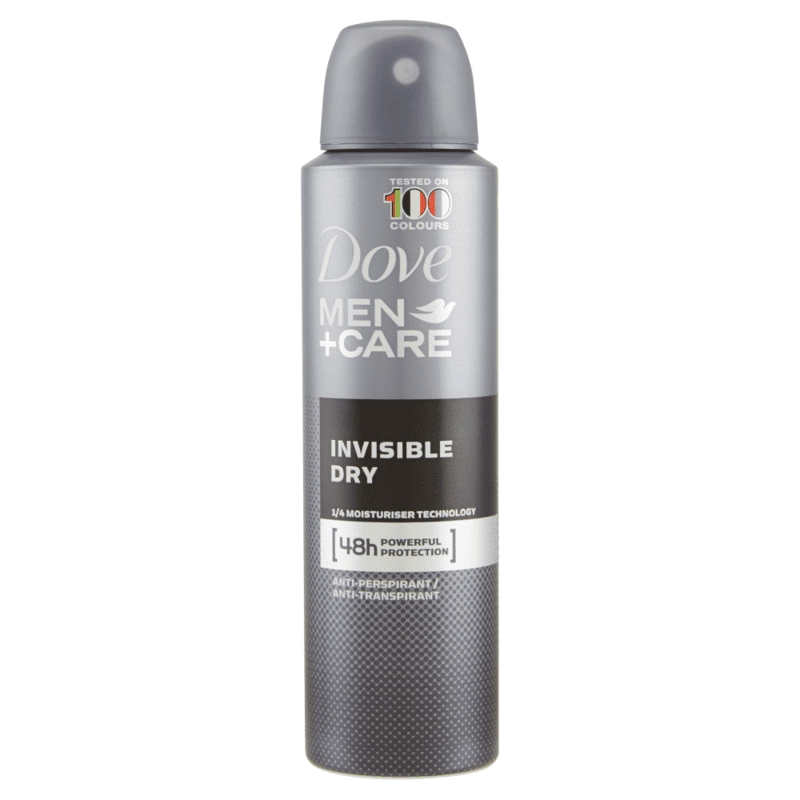 DOVE SPRAY ADVANCED MEN INVISIBLE DRY ML.150