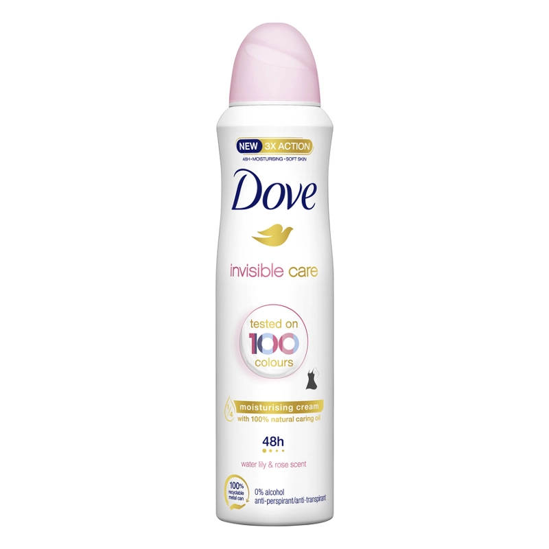 DOVE SPRAY INVISIBLE CARE ML.150